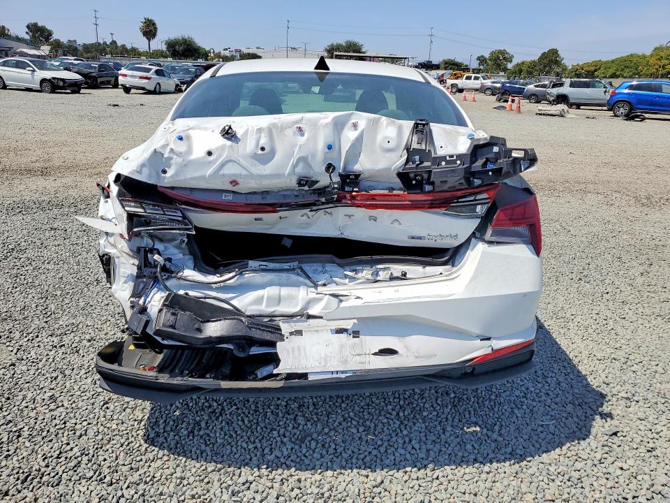 2023 Hyundai Elantra VIN KMHLM4AJ9PU082390 COPART salvage auction — REAR END, Ca - Salvage Certificate, sold $5,200 on 2026-07-24 (photo 6)