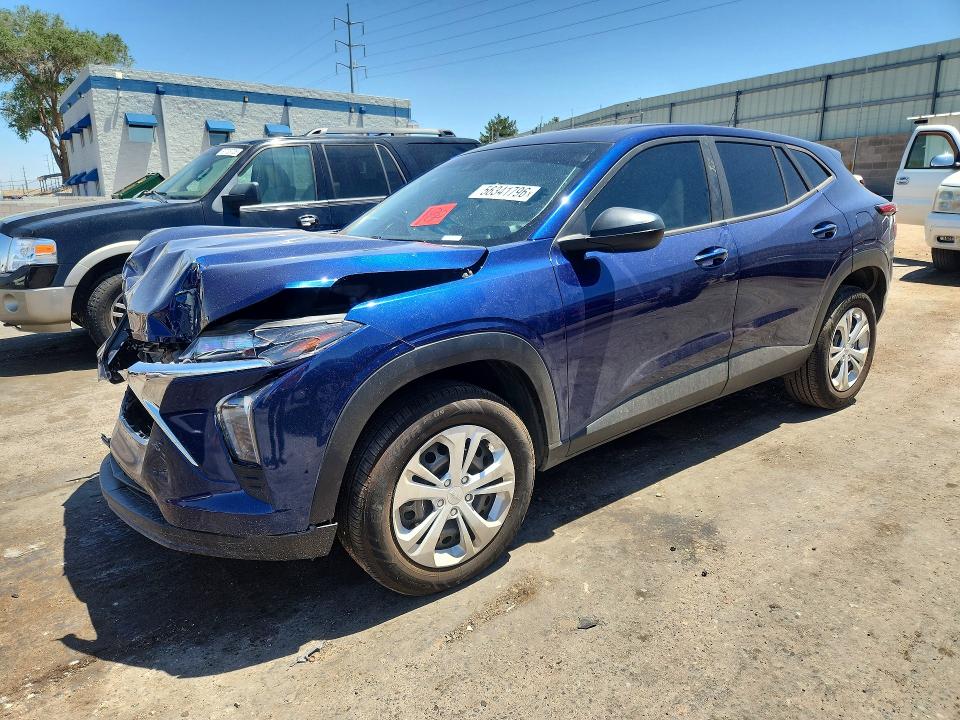 2024 Chevrolet Trax VIN KL77LFE2XRC090012 COPART salvage auction — FRONT END, Nm - Cert Of Title-Salvage, sold $2,100 on 2026-07-13 (photo 1)