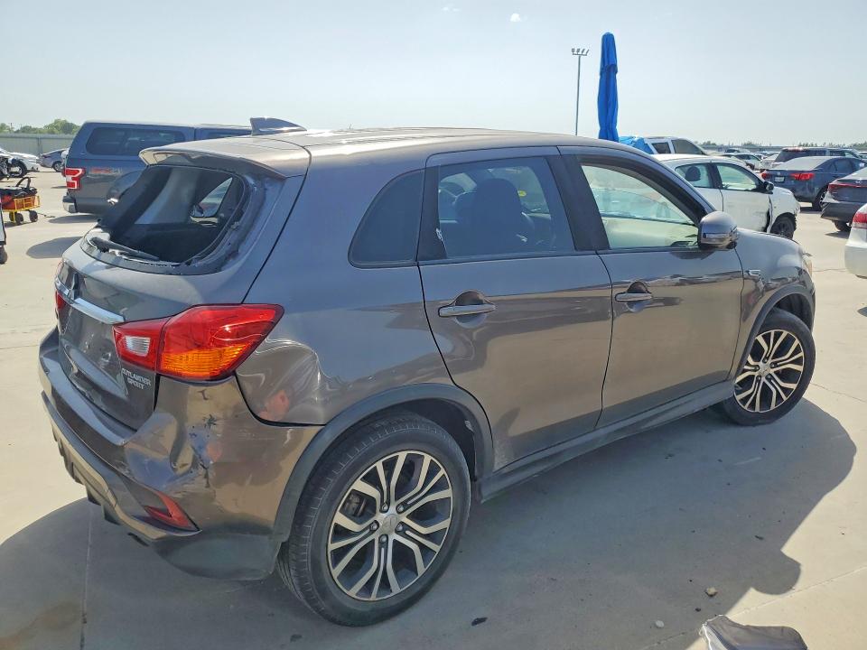 2018 Mitsubishi Outlander VIN JA4AP3AU0JU017047 COPART salvage auction — REAR END, Salvage Title, sold $1,950 on 2026-07-13 (photo 3)