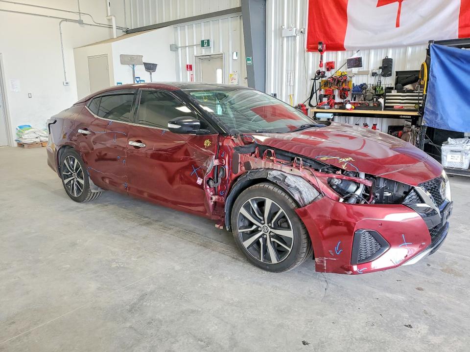 2020 Nissan Maxima VIN 1N4AA6DV3LC380454 COPART salvage auction — FRONT END, On - Permit No Brand - Unfit, sold $5,600 on 2026-07-09 (photo 4)