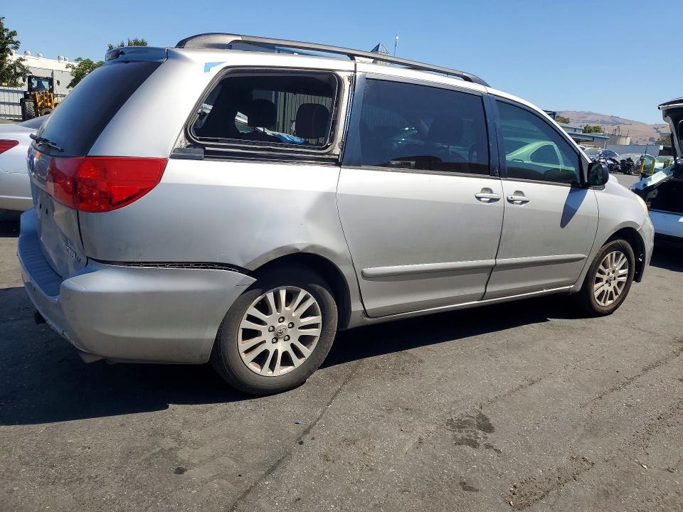 2008 Toyota Sienna VIN 5TDZK23C48S217336 COPART salvage auction — REAR END, Ca - Salvage Certificate, sold $525 on 2026-07-09 (photo 3)