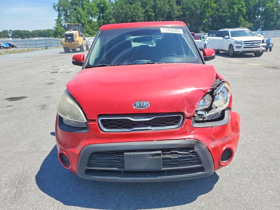 2012 Kia Soul VIN KNDJT2A69C7400208 COPART salvage auction — FRONT END, Nc - Salvage Certificate Of Title, sold $675 on 2026-07-14 (photo 5)