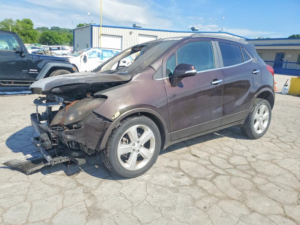 2015 Buick Encore VIN KL4CJCSB1FB054831 COPART salvage auction — ENGINE BURN, Tn - Non-Repairable Certificate, sold $200 on 2026-07-06 (photo 1)