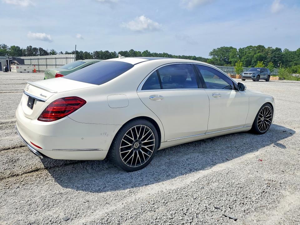 2019 Mercedes-benz S-klasse VIN WDDUG8GBXKA490467 COPART salvage auction — MECHANICAL, Ga - Certificate Of Title, sold $18,300 on 2026-07-28 (photo 3)