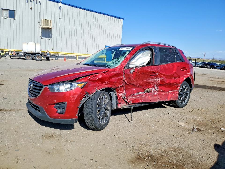 2016 Mazda VIN JM3KE4DY4G0821282 COPART salvage auction — SIDE, Az - Cert Of Title - Salvage, sold $1,650 on 2026-07-06 (photo 1)