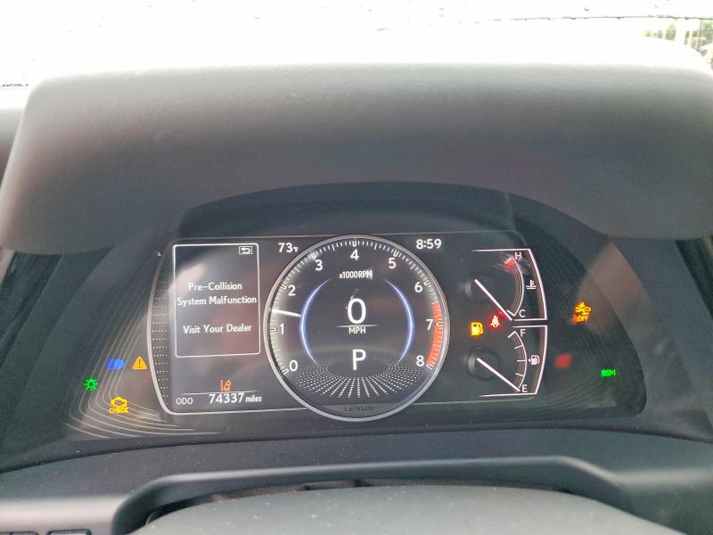 2022 Lexus ES VIN 58ADZ1B15NU138446 COPART salvage auction — FRONT END, Ga - Cert Of Title-Salvage, sold $16,100 on 2026-07-31 (photo 9)