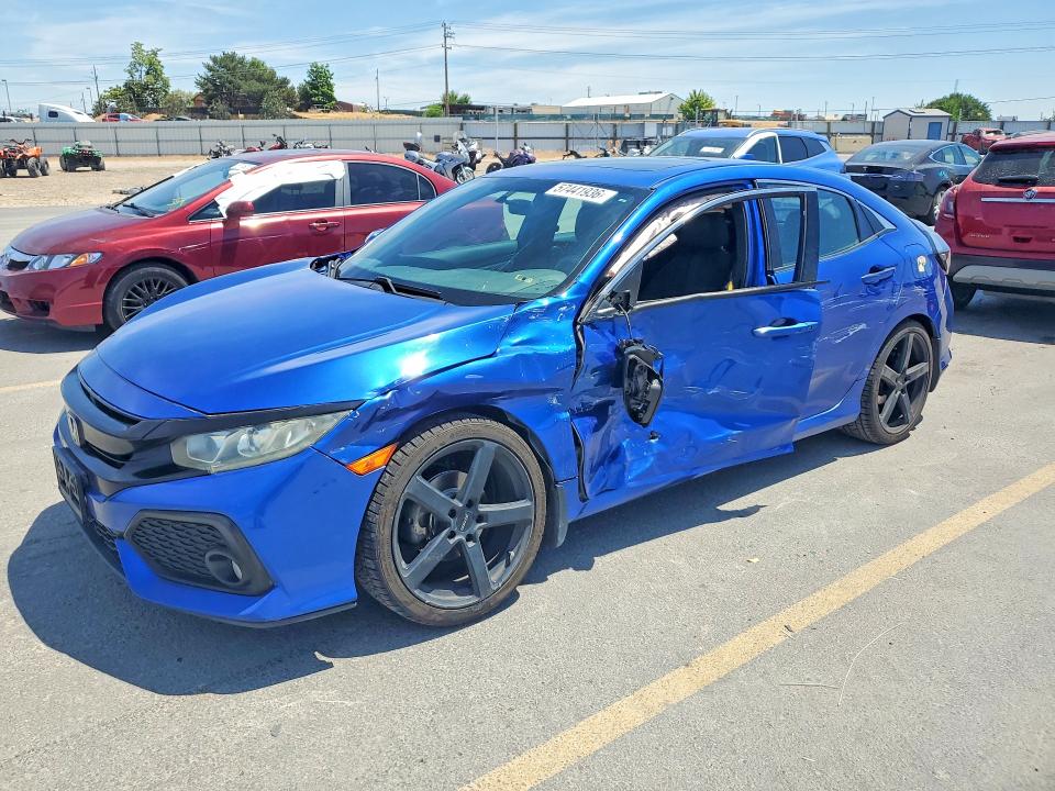 2017 Honda Civic VIN SHHFK7H56HU405014 COPART salvage auction — SIDE, Id - Salvage Certificate Of Title, sold $1,650 on 2026-07-02 (photo 1)