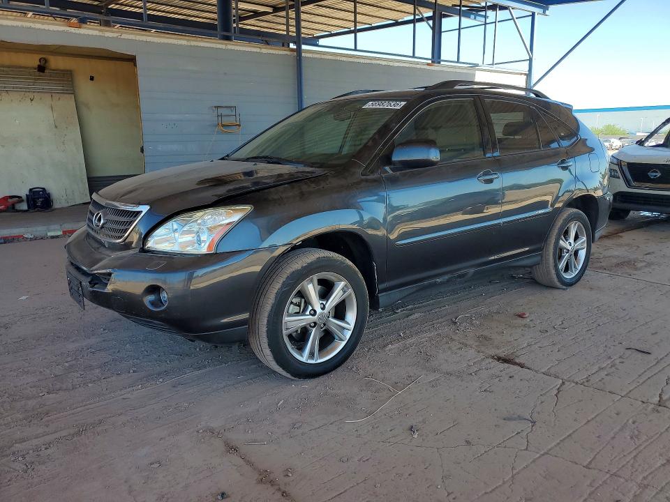 2007 Lexus Rx VIN JTJGW31U772002825 COPART salvage auction — FRONT END, Az - Cert Of Title - Salvage, sold $1,400 on 2026-07-09 (photo 1)