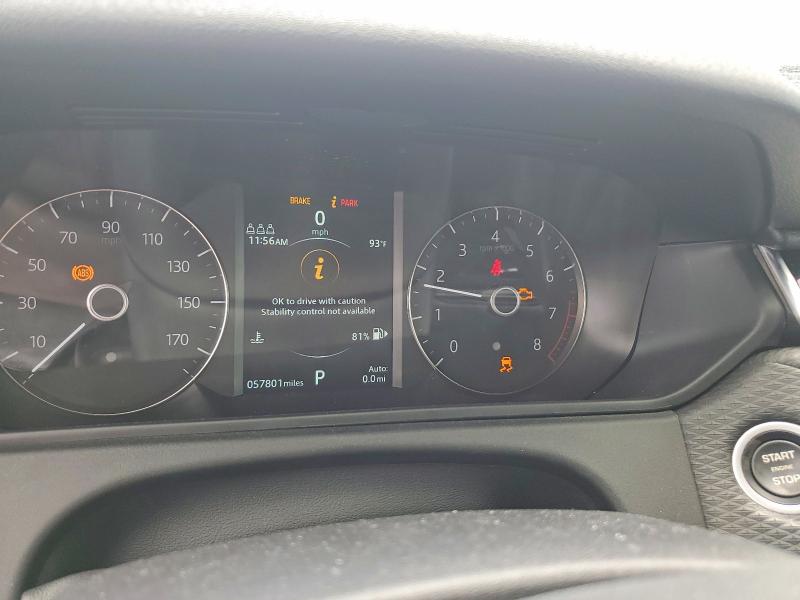 2019 Land rover RANGE ROVER VIN SALYB2EX2KA209129 COPART salvage auction — FRONT END, Fl - Cert Of Title Slvg Rebuildable, sold $6,400 on 2026-07-30 (photo 9)