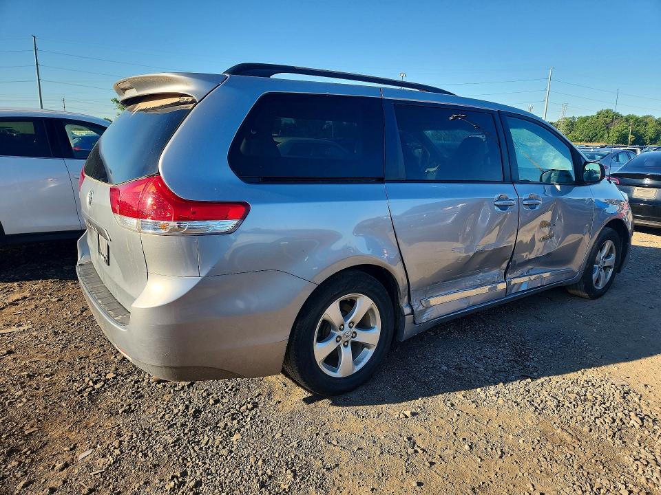 2014 Toyota Sienna VIN 5TDKK3DC6ES434064 COPART salvage auction — SIDE, Mi - Certificate Of Title, sold $350 on 2026-07-21 (photo 3)
