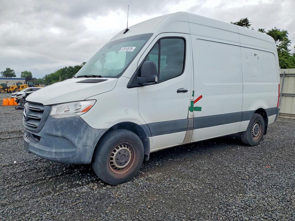 2021 Mercedes-benz Sprinter VIN W1Y4DBHY2MT045467 COPART salvage auction — MECHANICAL, NJ - CERTIFICATE OF TITLE (P), sold $15,100 on 2026-07-02 (photo 1)