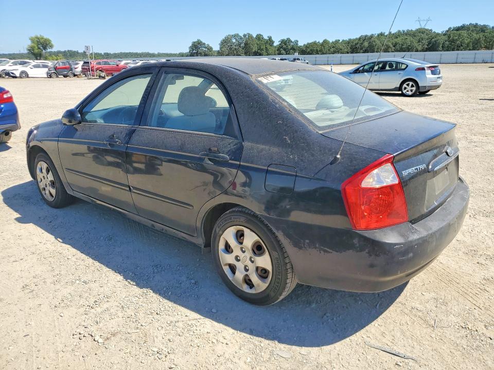 2006 Kia Spectra VIN KNAFE122065247057 COPART salvage auction — MECHANICAL, CA - DIS/DLR/EXP ONLY CLEAN TITLE, sold $50 on 2026-07-24 (photo 2)