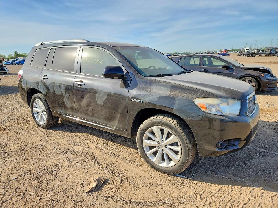 2010 Toyota Highlander hybrid VIN JTEBW3EH7A2040892 COPART salvage auction — HAIL, Il - Salvage Certificate, sold $2,450 on 2026-07-21 (photo 4)