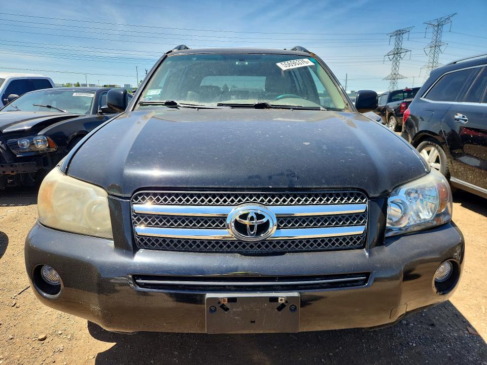 2007 Toyota Highlander VIN JTEHW21A570044909 COPART salvage auction — MECHANICAL, Il - Certificate Of Title, sold $675 on 2026-07-28 (photo 5)