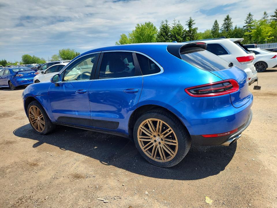 2015 Porsche Macan VIN WP1AB2A51FLB44215 COPART salvage auction — FRONT END, On - Permit Salvage, sold $4,950 on 2026-07-07 (photo 2)