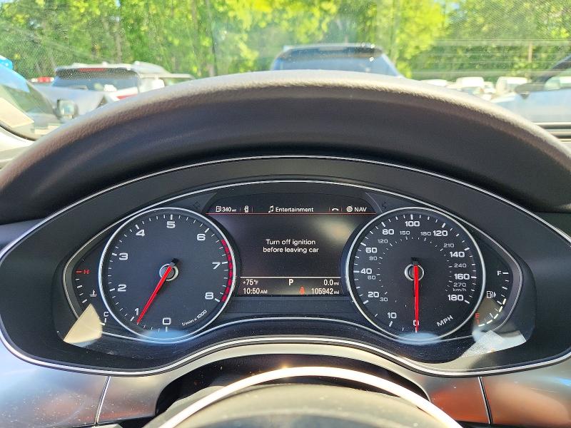 2015 Audi A6 VIN WAUHGAFC8FN009799 COPART salvage auction — FRONT END, Ct - Cert Of Title-Salvage, sold $2,700 on 2026-07-16 (photo 9)