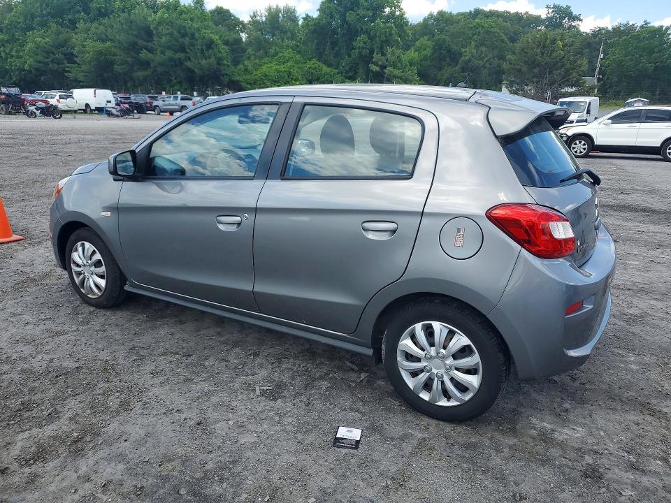 2017 Mitsubishi Mirage VIN ML32A3HJ1HH011593 COPART salvage auction — MINOR DENT/SCRATCHES, Pa - Cert Of Title, sold $950 on 2026-07-09 (photo 2)