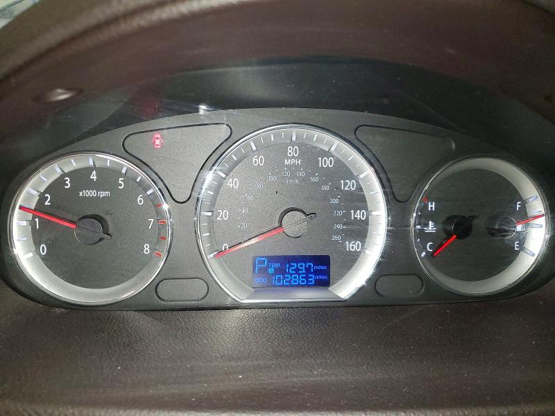 2009 Hyundai Sonata VIN 5NPEU46F39H475087 COPART salvage auction — FRONT END, Mi - Certificate Of Title, sold $775 on 2026-07-10 (photo 9)