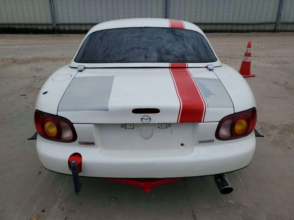 1999 Mazda Mx-5 VIN JM1NB3538X0100989 COPART salvage auction — WATER/FLOOD, Tx - Salvage Title-Flood Damage, sold $5,300 on 2026-07-23 (photo 6)