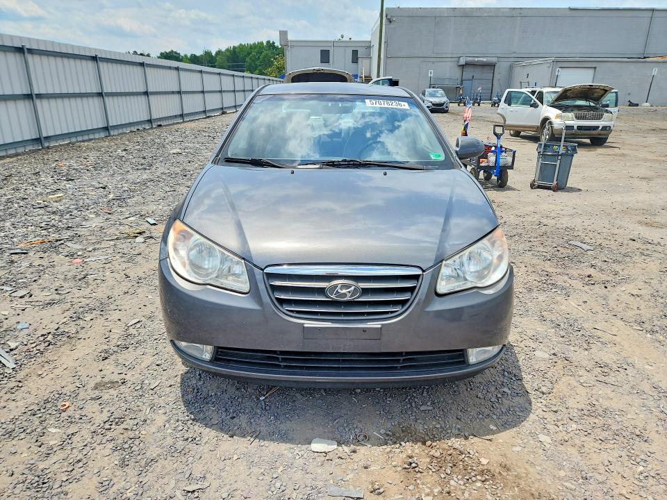 2008 Hyundai Elantra VIN KMHDU46D68U555543 COPART salvage auction — FRONT END, Va - Cert Of Title - Salvage, sold $1,250 on 2026-07-08 (photo 5)