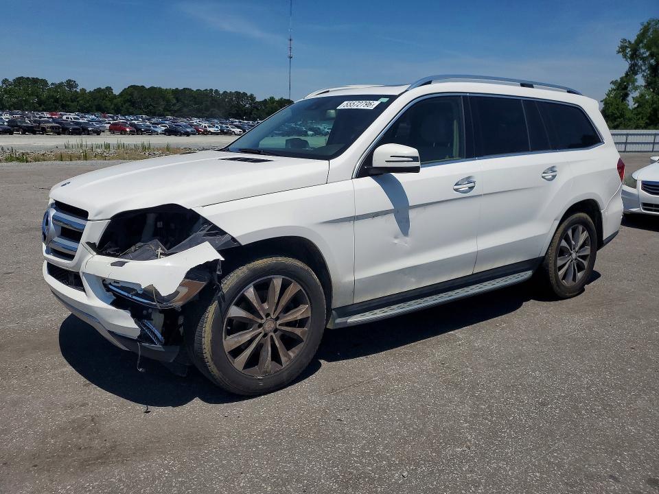 2015 Mercedes-benz Gl-klasse VIN 4JGDF2EE4FA553524 COPART salvage auction — FRONT END, Nc - Salvage Certificate Of Title, sold $1,600 on 2026-07-09 (photo 1)