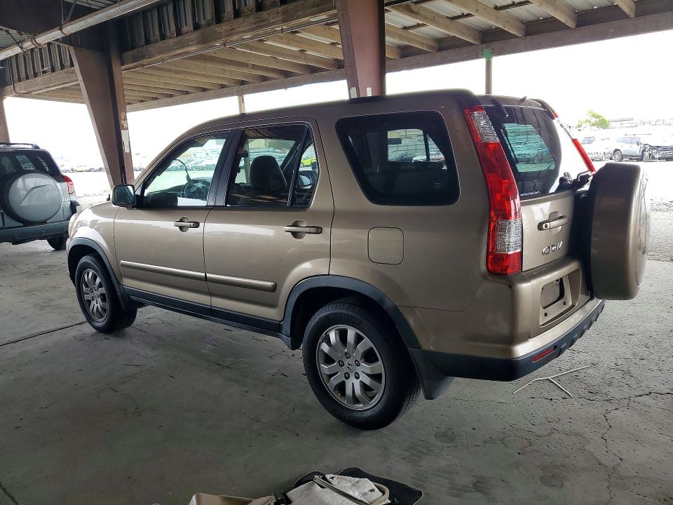2006 Honda Cr-v VIN JHLRD78956C062320 COPART salvage auction — WATER/FLOOD, CA - SALVAGE CERTIFICATE, sold $1,650 on 2026-07-13 (photo 2)