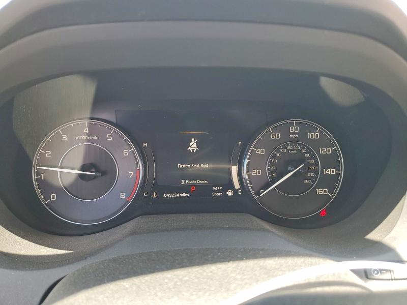 2021 Acura Rdx VIN 5J8TC1H37ML008093 COPART salvage auction — UNDERCARRIAGE, Nv - Salvage Title, sold $9,200 on 2026-07-28 (photo 9)