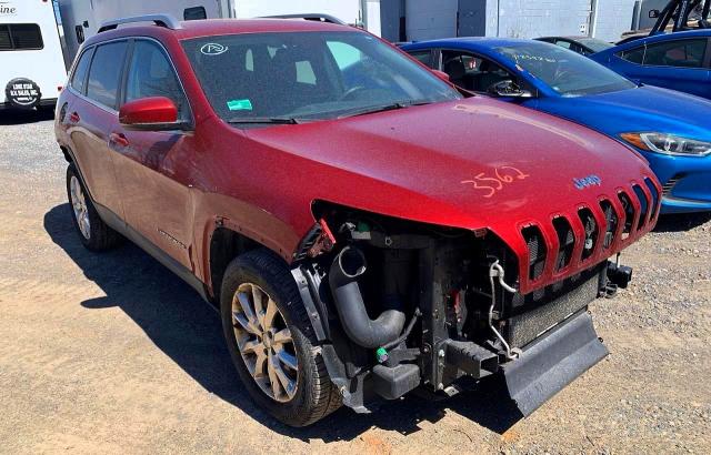 2014 Jeep Cherokee VIN 1C4PJMDS5EW215733 COPART salvage auction — REAR END, RI - CERTIFICATE OF TITLE (P), sold $950 on 2026-07-02 (photo 1)