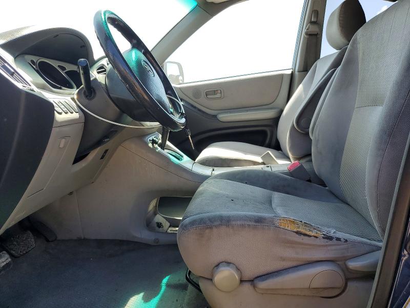 2004 Toyota Highlander VIN JTEGD21A240104755 COPART salvage auction — REAR END, Ca - Salvage Certificate, sold $800 on 2026-07-02 (photo 7)