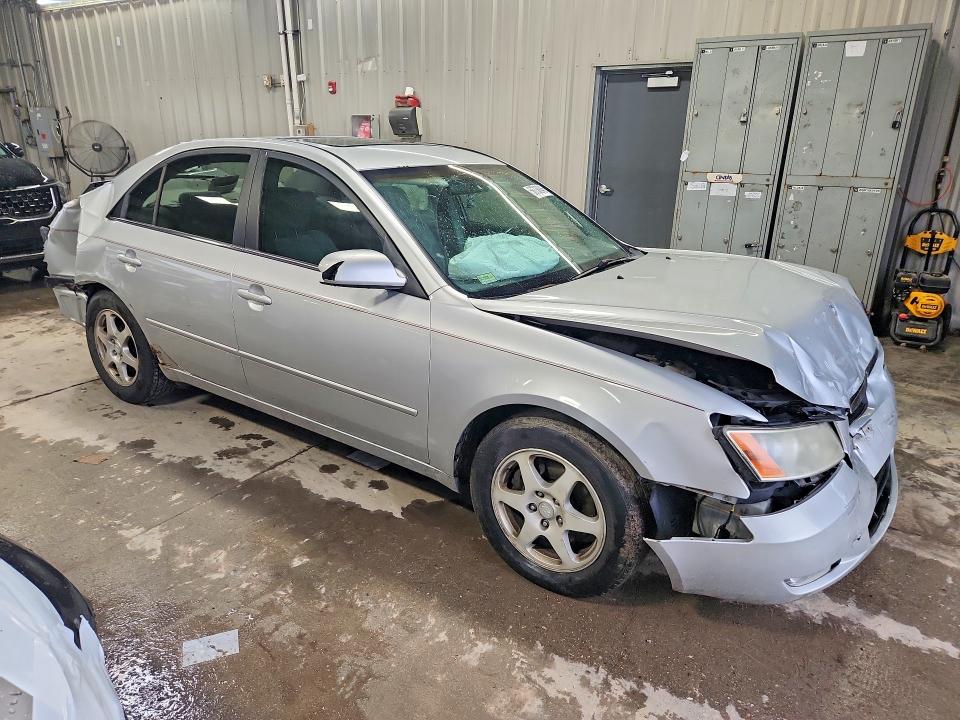2007 Hyundai Sonata VIN 5NPEU46F67H165836 COPART salvage auction — REAR END, Il - Junking Cert Of A Vehicle, sold $350 on 2026-07-14 (photo 4)