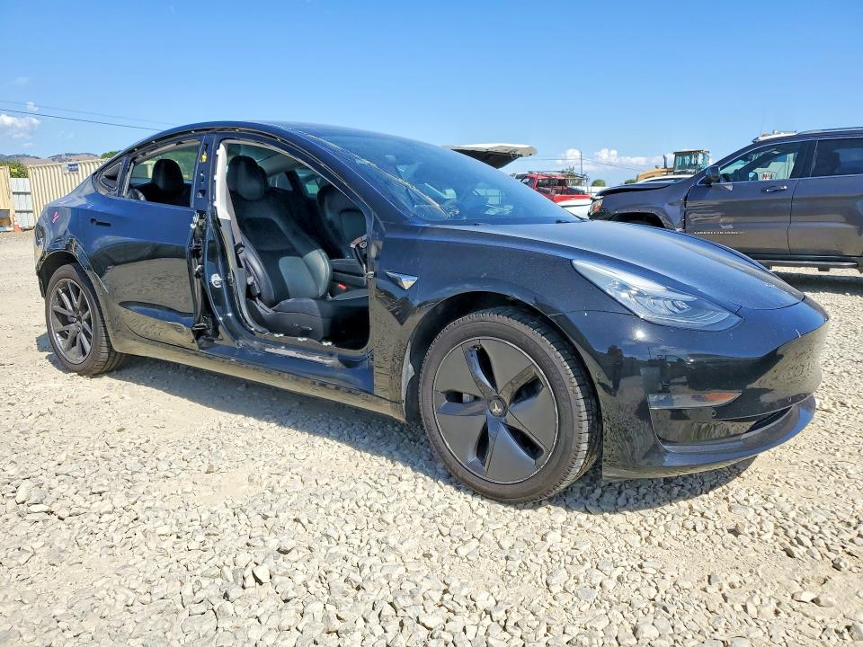 2018 Tesla Model 3 VIN 5YJ3E1EA7JF108303 COPART salvage auction — REAR END, Ca - Salvage Certificate, sold $4,000 on 2026-07-14 (photo 4)
