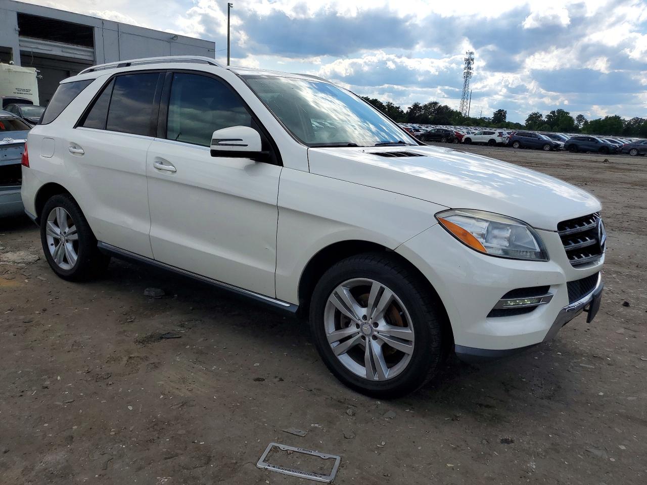 2013 Mercedes-Benz ML-Class VIN 4JGDA5HBXDA262024 COPART salvage auction — Minor Dent/Scratches, VA - CERTIFICATE OF TITLE, sold $2,500 on 2026-07-01 (photo 4)