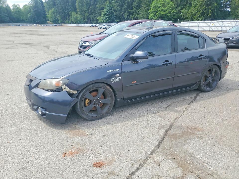 2005 Mazda 3 VIN JM1BK323451271124 COPART salvage auction — FRONT END, Wa - Vehicle Cert Of Ownership-Titl, sold $275 on 2026-07-20 (photo 1)