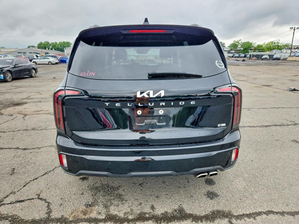 2024 Kia Telluride VIN 5XYP5DGC0RG466011 COPART salvage auction — FRONT END, Ct - Cert Of Title-Salvage, sold $12,400 on 2026-07-31 (photo 6)