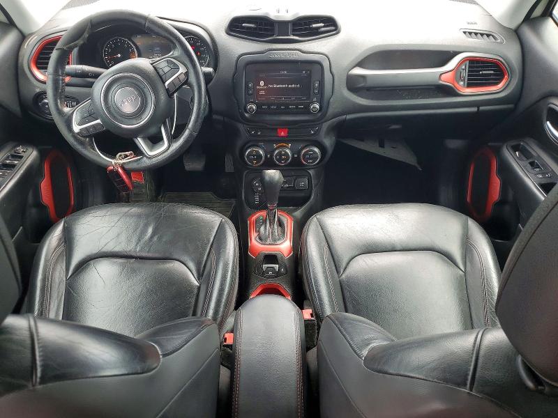 2016 Jeep Renegade VIN ZACCJBCTXGPD04632 COPART salvage auction — REAR END, In - Cert Of Title-Salvage Title, sold $600 on 2026-07-28 (photo 8)
