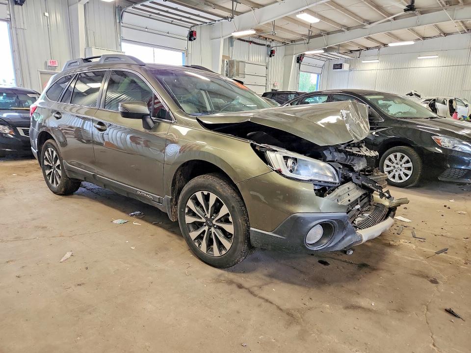 2015 Subaru Outback VIN 4S4BSBJC0F3238618 COPART salvage auction — FRONT END, Wi - Junked Vehicle Bill Of Sale, sold $625 on 2026-07-02 (photo 4)