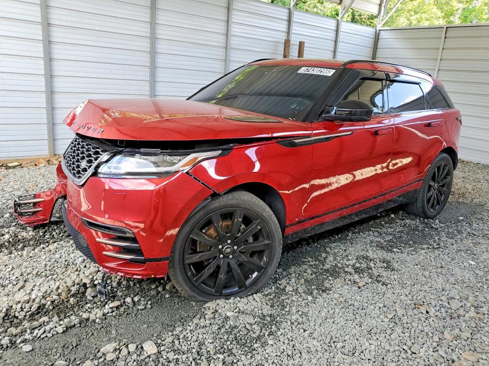 2020 Land rover Range rover velar VIN SALYK2EX5LA240098 COPART salvage auction — FRONT END, Nc - Dlr Only-Clean/Over 25% Damage, sold $1,250 on 2026-07-28 (photo 1)