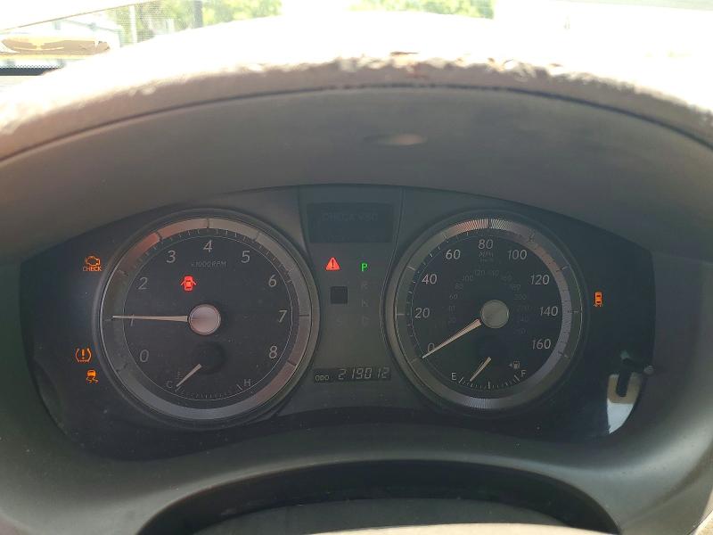 2008 Lexus ES VIN JTHBJ46G982184306 COPART salvage auction — SIDE, Fl - Cert Of Title Slvg Rebuildable, sold $550 on 2026-07-13 (photo 9)