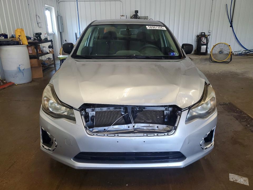 2013 Subaru Impreza VIN JF1GJAB65DH008692 COPART salvage auction — FRONT END, Pa - Certificate Of Salvage, sold $775 on 2026-07-15 (photo 5)