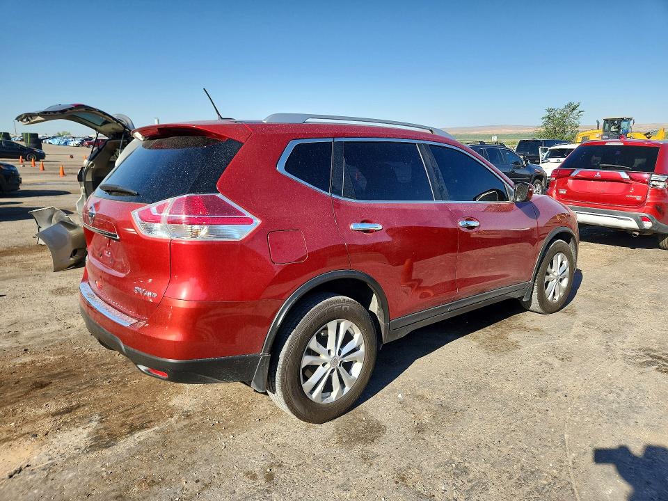 2016 Nissan VIN KNMAT2MV7GP597856 COPART salvage auction — SIDE, NM - CERT OF TITLE-SALVAGE (P), sold $1,350 on 2026-07-09 (photo 3)
