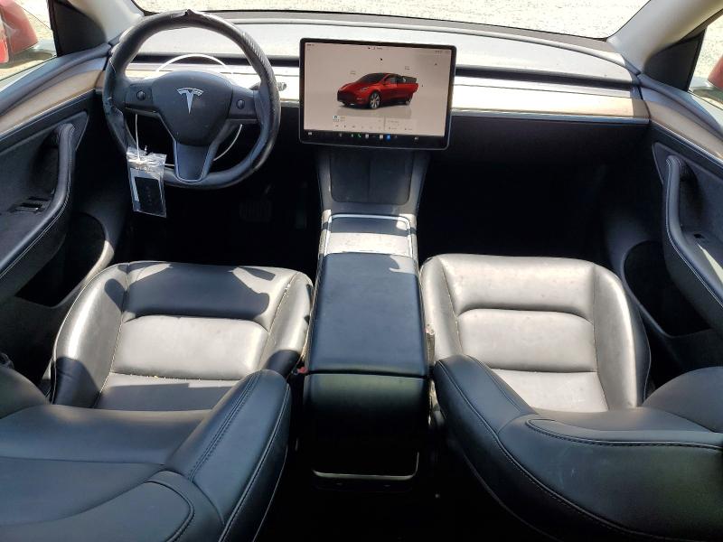 2023 Tesla Model y VIN 7SAYGDEE4PF800860 COPART salvage auction — REAR END, Ca - Salvage Certificate, sold $9,800 on 2026-07-21 (photo 8)
