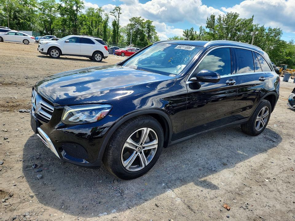 2019 Mercedes-benz Glc VIN WDC0G4KB8KF666177 COPART salvage auction — UNDERCARRIAGE, Md - Cert Of Salvage > 75% Damage, sold $9,200 on 2026-08-20 (photo 1)