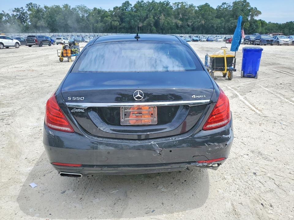 2014 Mercedes-benz S-klasse VIN WDDUG8FB7EA057680 COPART salvage auction — REAR END, Fl - Cert Of Title Slvg Rebuildable, sold $8,700 on 2026-08-18 (photo 6)