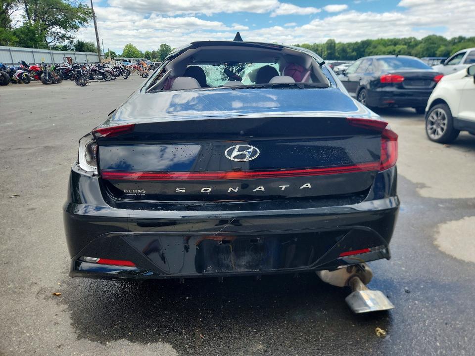 2020 Hyundai VIN 5NPEF4JA3LH021693 COPART salvage auction — ROLLOVER, Nj - Cert Of Title-Salvage, sold $525 on 2026-07-28 (photo 6)