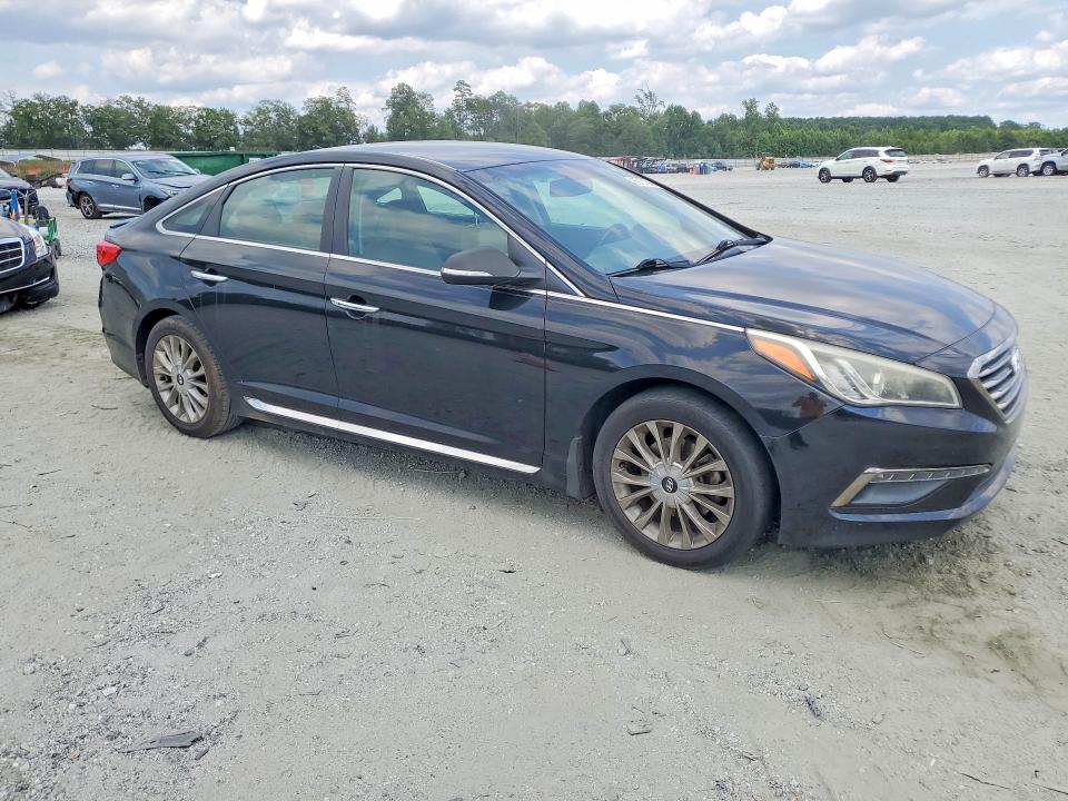 2015 Hyundai VIN 5NPE34AF9FH238156 COPART salvage auction — MINOR DENT/SCRATCHES, Sc - Certificate Of Title (P), sold $3,500 on 2026-07-21 (photo 4)