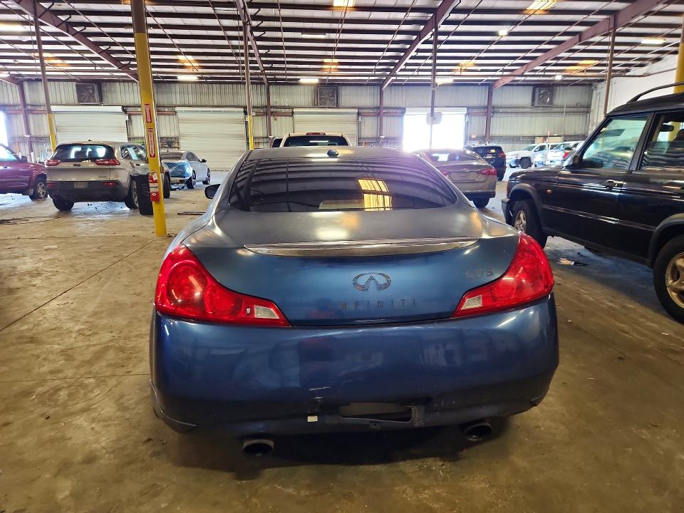 2008 Infiniti G37 VIN JNKCV64E18M108511 COPART salvage auction — REAR END, MT - CERTIFICATE OF TITLE, sold $900 on 2026-08-02 (photo 6)