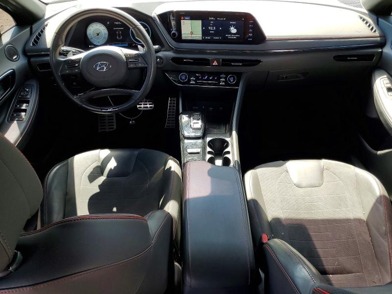 2021 Hyundai Sonata VIN 5NPEK4JC2MH111643 COPART salvage auction — FRONT END, In - Cert Of Title-Salvage Title, sold $5,100 on 2026-07-20 (photo 8)