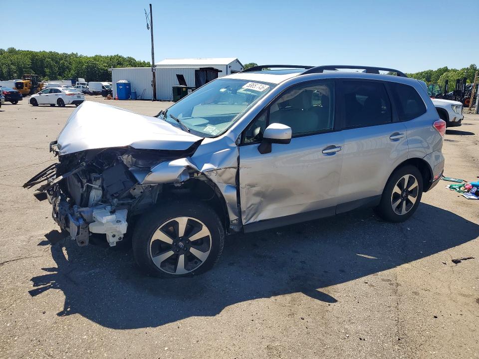 2018 Subaru VIN JF2SJAEC2JH532630 COPART salvage auction — FRONT END, Ny - Mv-907A Salvage Certificate, sold $400 on 2026-07-14 (photo 1)