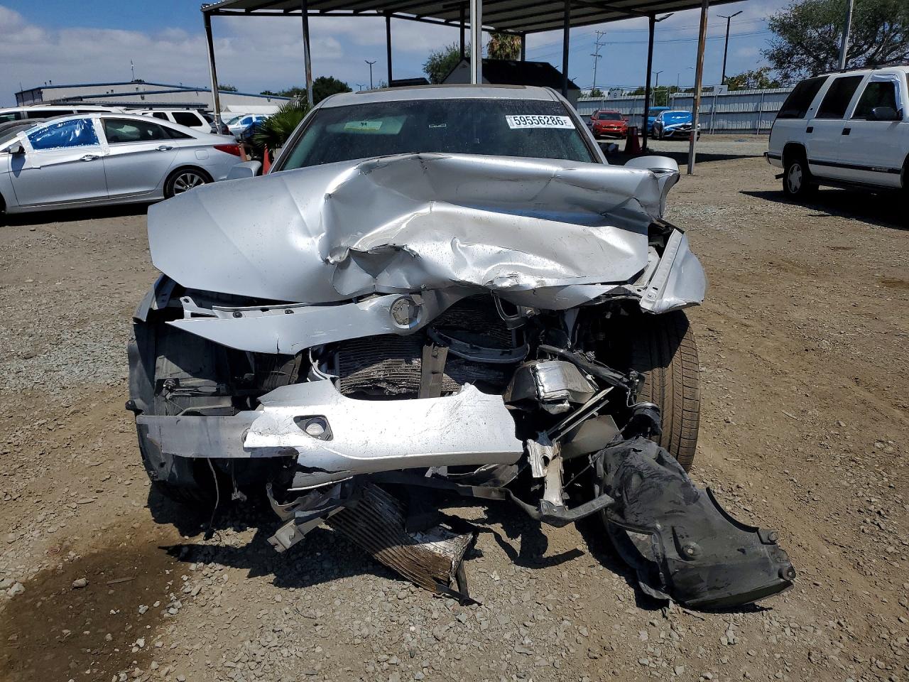 2013 BMW 3 Series VIN WBA3A5C51DF354107 COPART salvage auction — Front End, CA - SALVAGE CERTIFICATE, sold $250 on 2026-07-10 (photo 5)