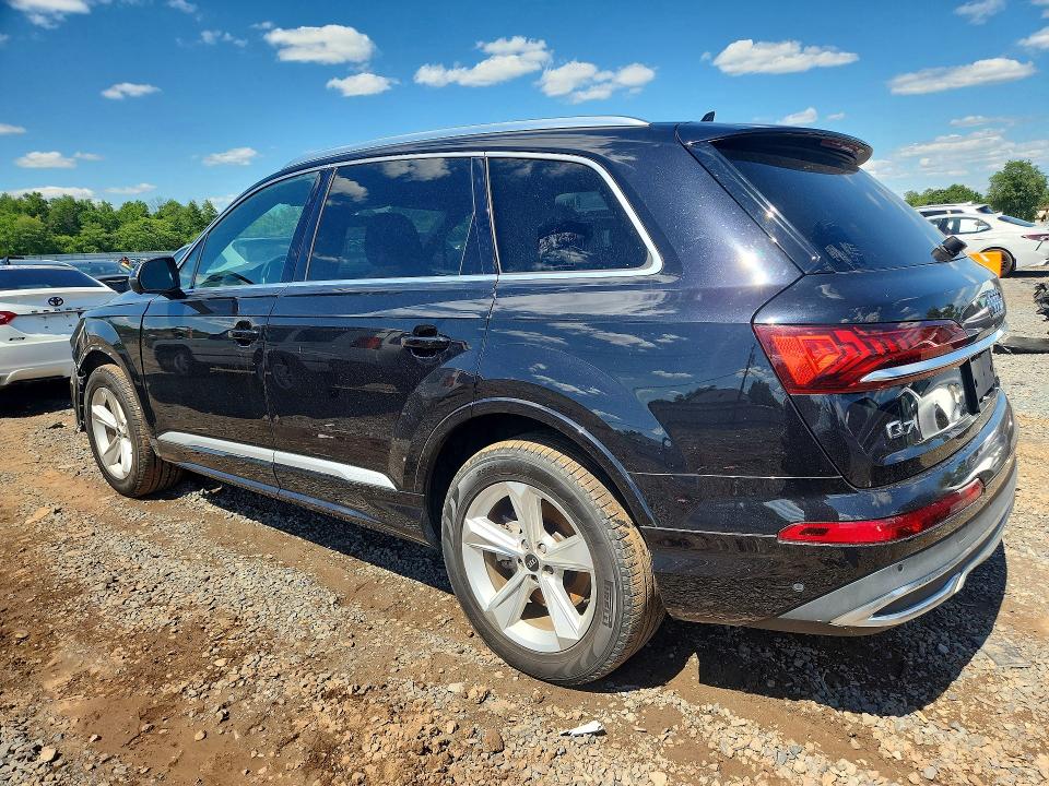 2021 Audi Q7 VIN WA1AJAF7XMD026545 COPART salvage auction — FRONT END, Nj - Cert Of Title-Salvage, sold $375 on 2026-07-31 (photo 2)